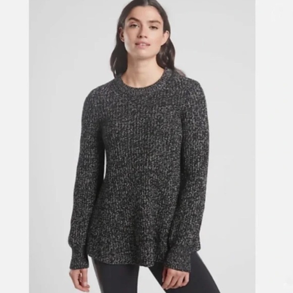 Athleta Sierra Crew Sweater Wool Blend - Picture 1 of 11